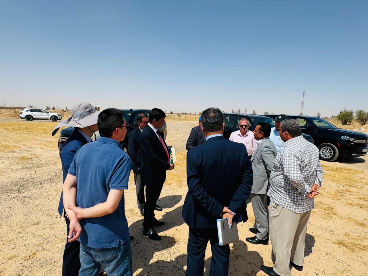 Iraq fertilizer project site